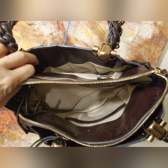 Like new Chloé handbag with branded handle - Picture 3 of 5